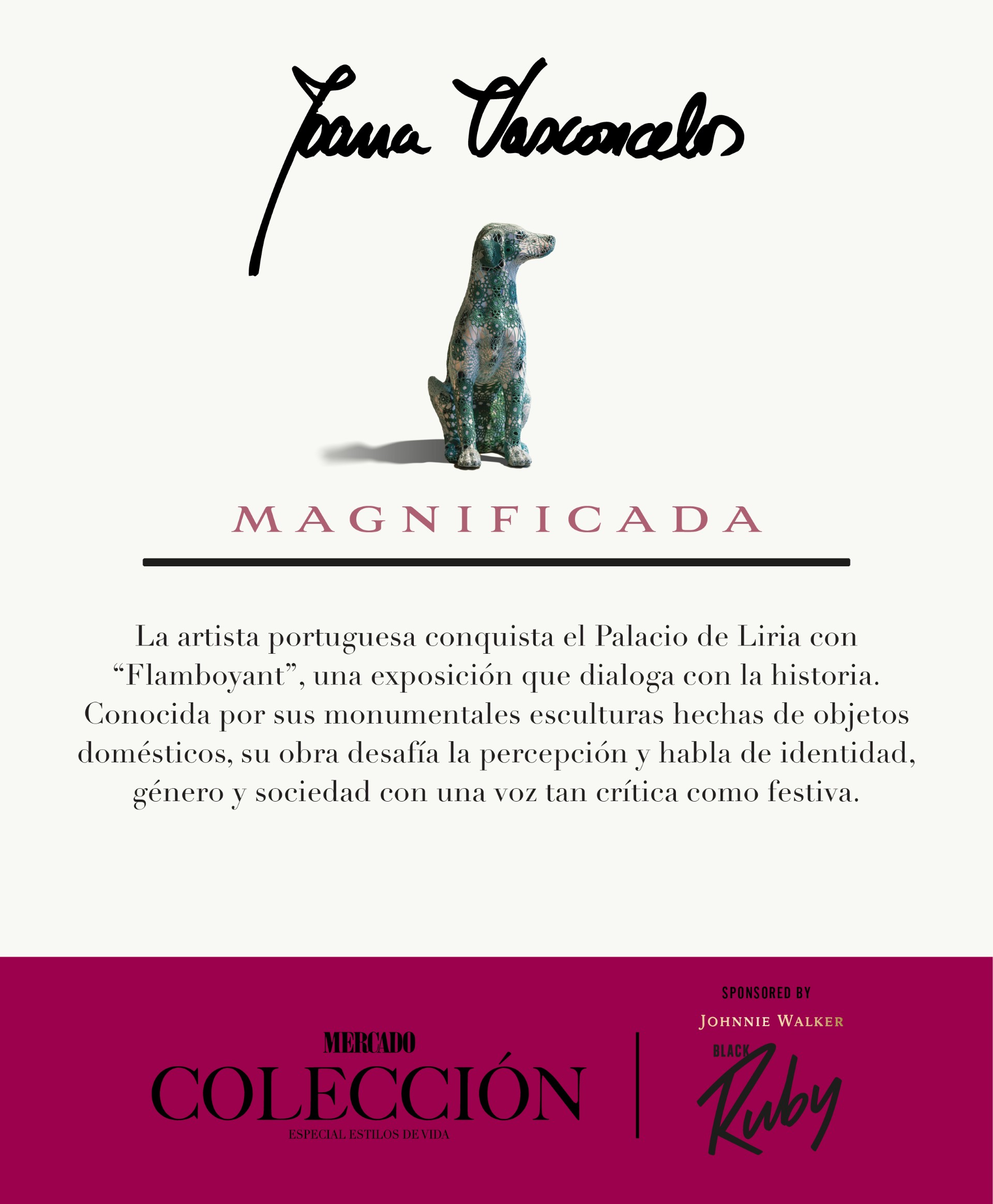 Joana Vasconcelos Magnificada - Panel Editorial