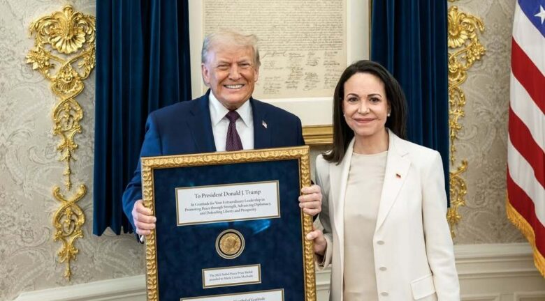 ¿Puede María Corina Machado regalar un Premio Nobel de la Paz? Esto dice el reglamento