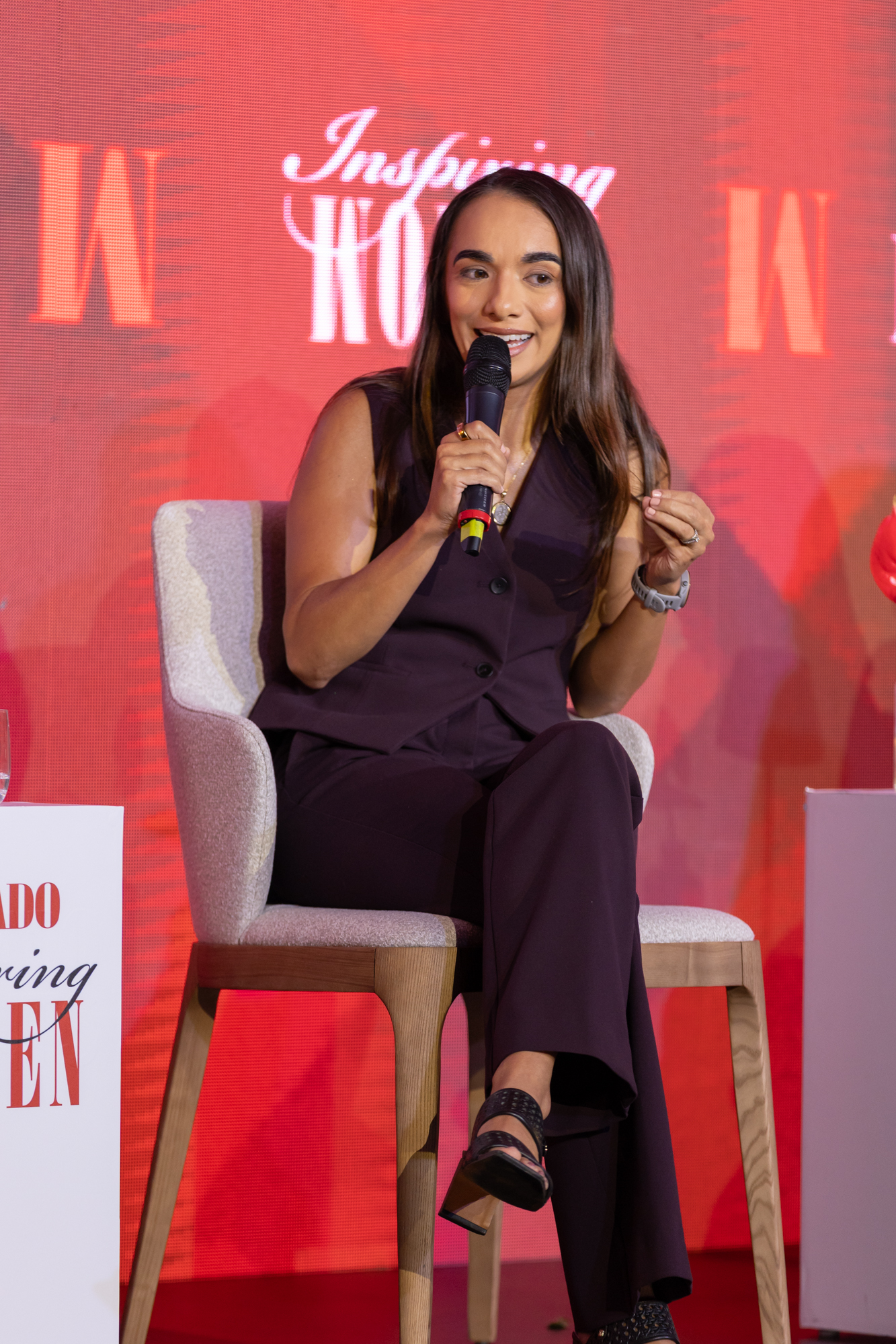 Laura Santillán, gerente general de Uber para Costa Rica, República Dominicana, Puerto Rico y Panamá durante su participación
