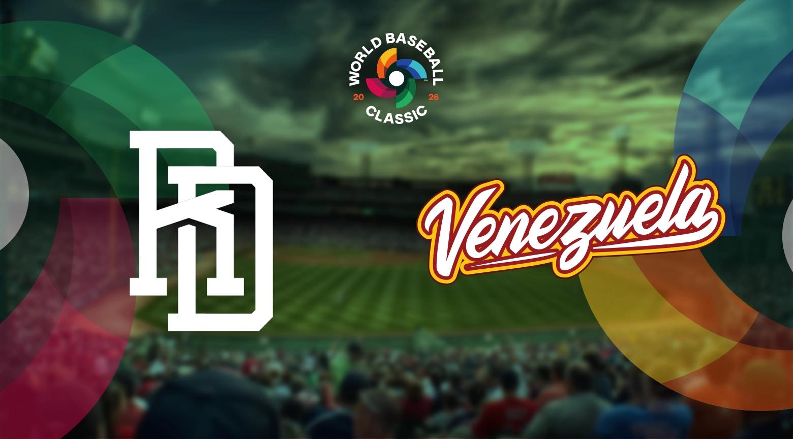 Jugadores de República Dominicana y Venezuela en el Clásico Mundial de Béisbol 2026