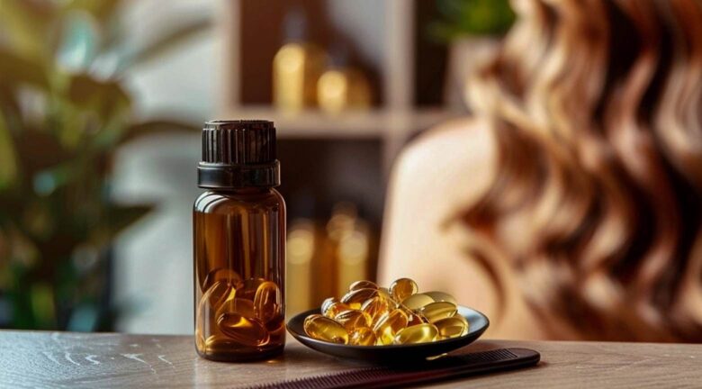 Las vitaminas suelen faltar cuando el cabello empieza a caerse