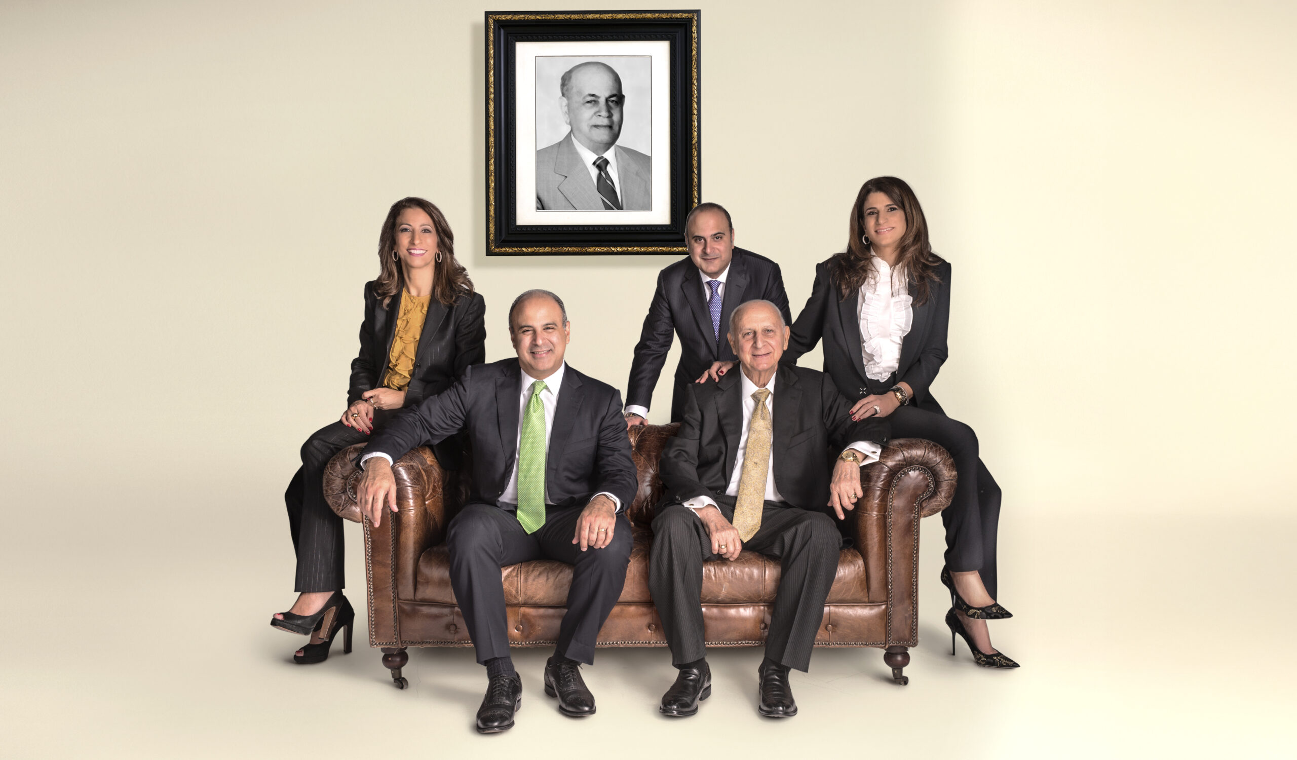 El grupo empresarial Rizek se ha combertido en un símbolo de unidad de esta emblemática familia.