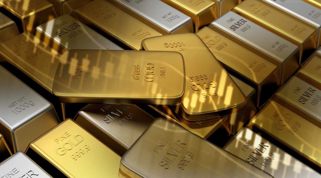 Oro y plata caen con fuerza: qué está empujando la salida de dinero de ...