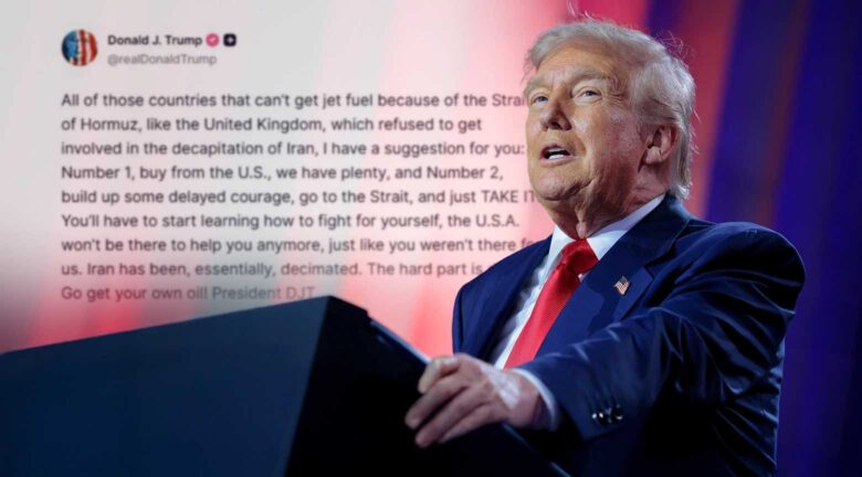 Trump presiona a sus aliados: “vayan y tomen el combustible” en Ormuz
