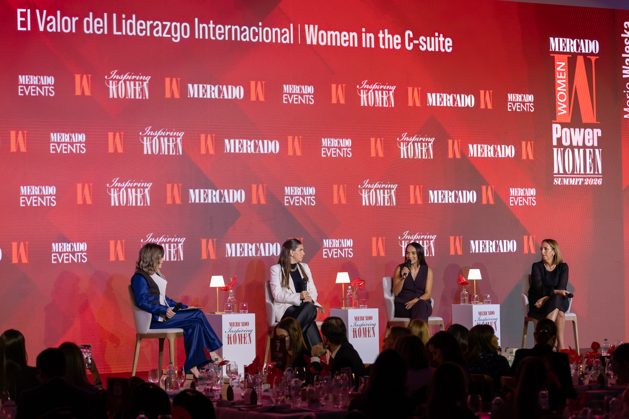 panel “El valor del liderazgo internacional: women in the C-suite”.