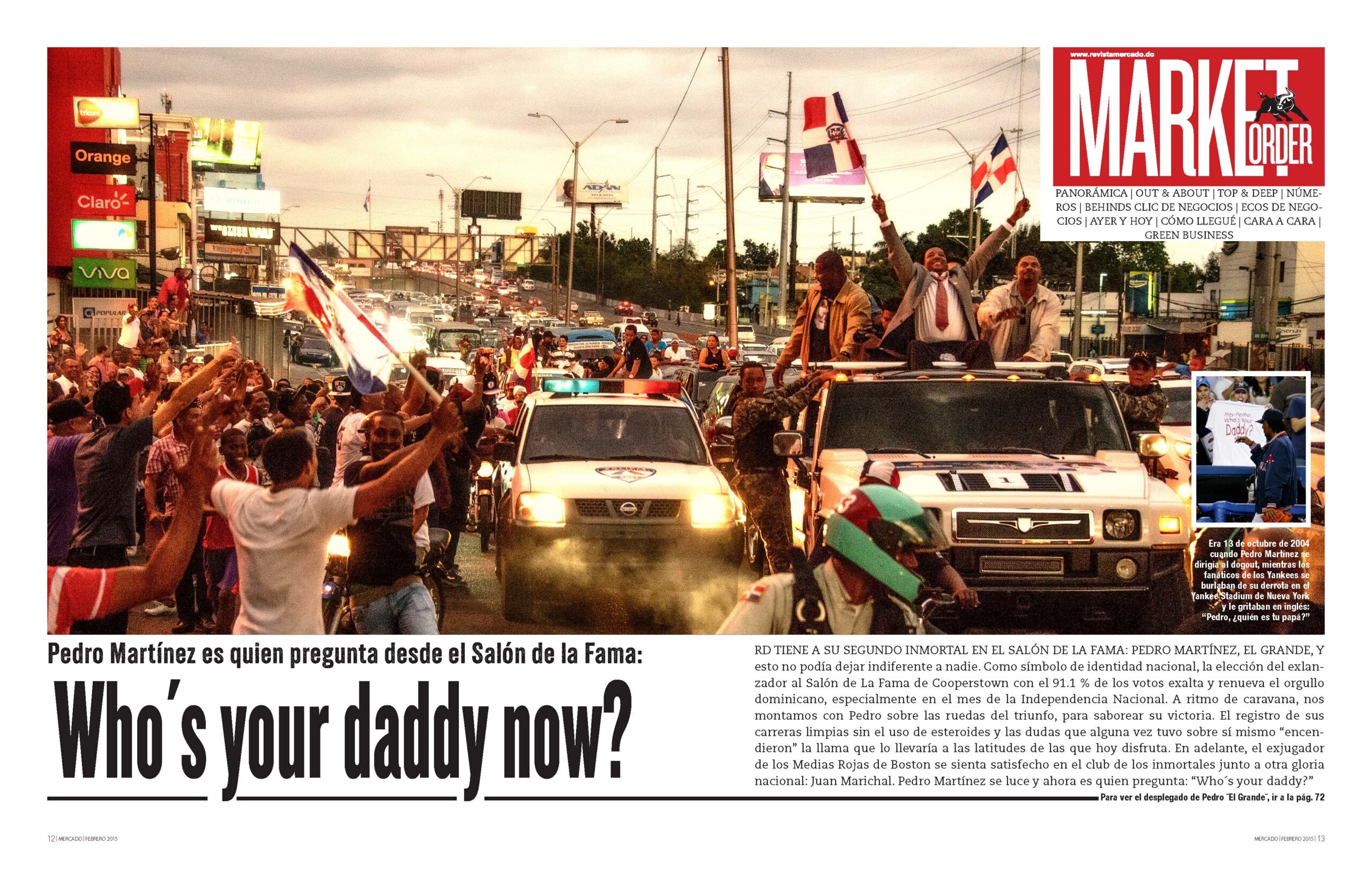 MARKET ORDER, revista Mercado, FEBRERO 2015