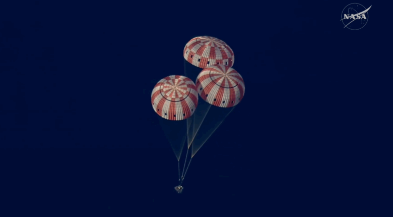 Artemis II vuelve a la Tierra: el video del histórico amerizaje de Orión