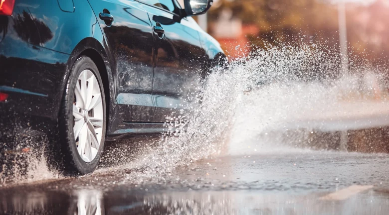 Lluvias intensas provocan apagones y caos vial
