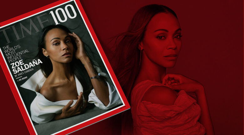 Zoe Saldaña en TIME100: más allá de la taquilla, el peso real de su influencia