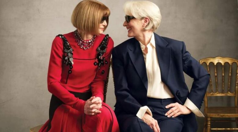 Cuando el poder se viste de Prada: Wintour y Streep en una icónica portada de Vogue