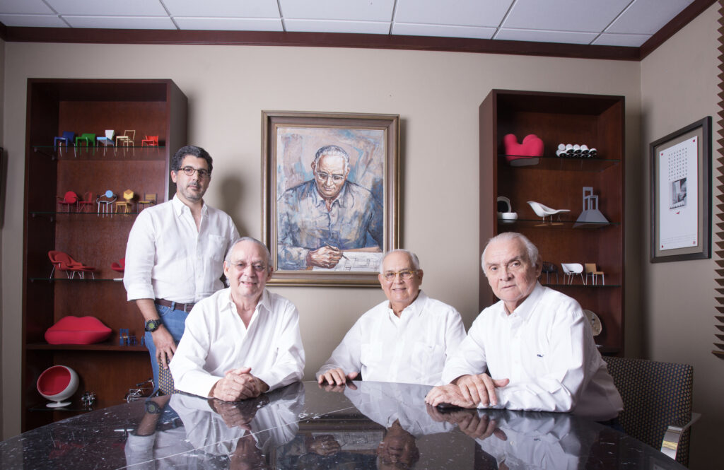 Familia Caro tres generaciones