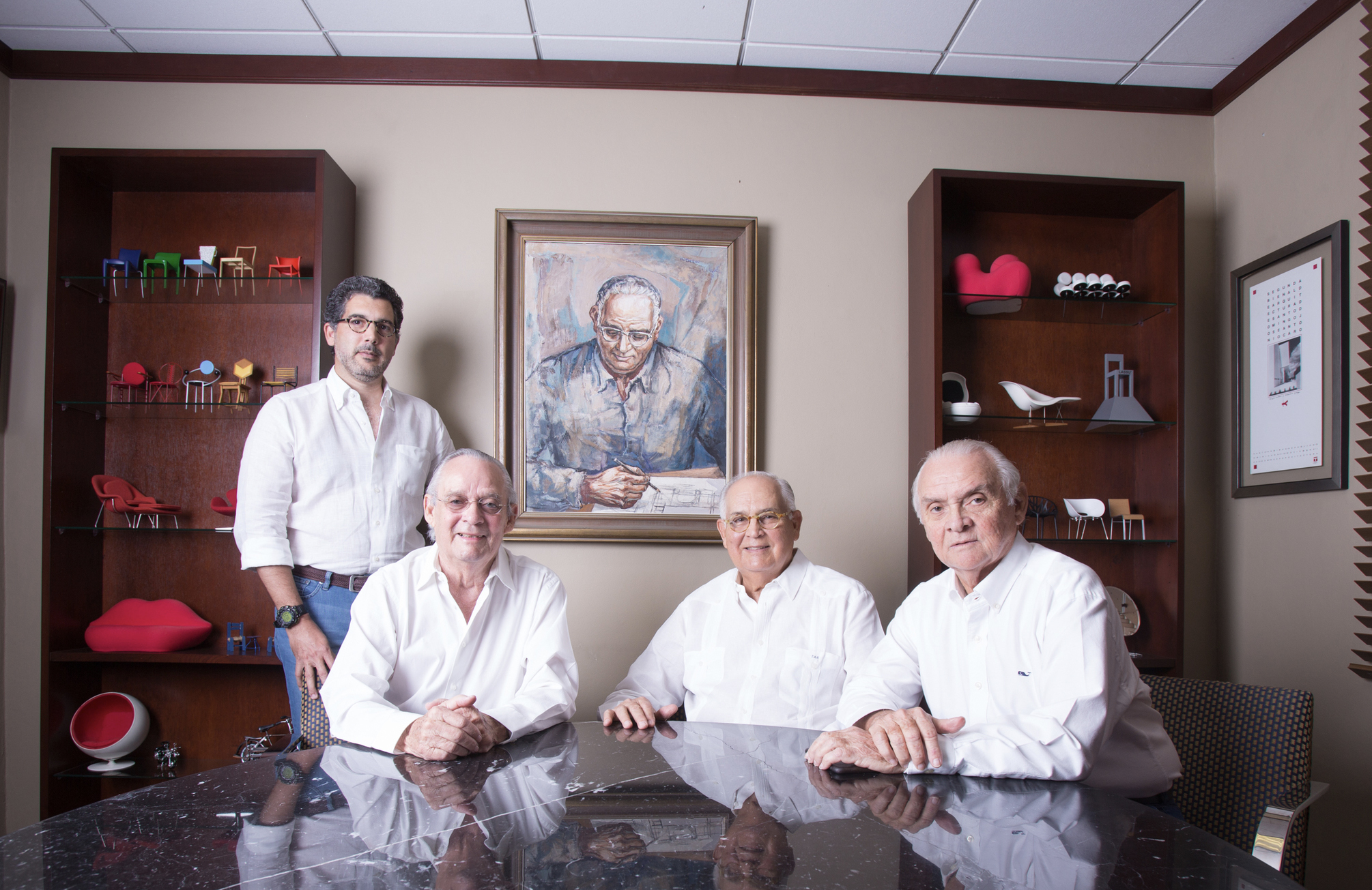 Familia Caro tres generaciones