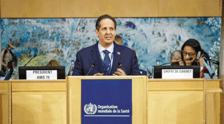 Víctor Atallah propone acelerar respuestas globales, abrir el debate sobre medicamentos de alto costo y colocar la salud mental como prioridad internacional