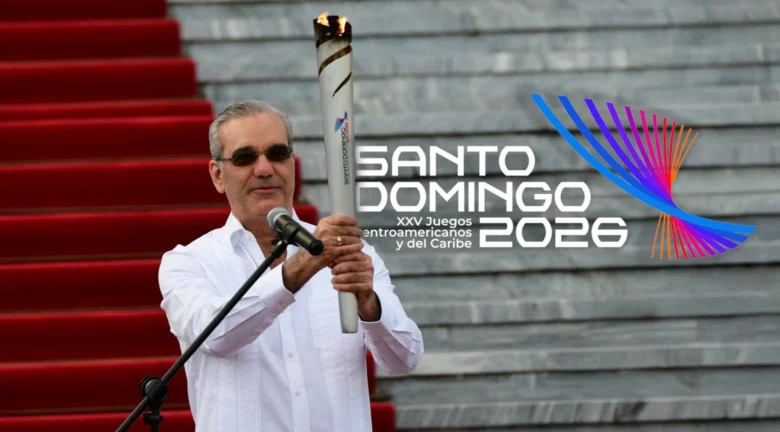 Santo Domingo 2026: Abinader inicia recorrido de la antorcha de los Juegos Centroamericanos