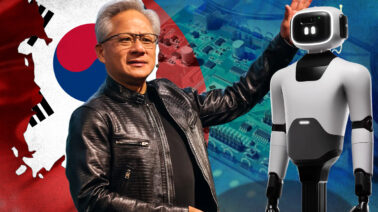 «El tour de la IA”: el CEO de Nvidia llega a Corea del Sur e invita a invertir en robótica