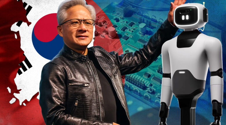 «El tour de la IA”: el CEO de Nvidia llega a Corea del Sur e invita a invertir en robótica
