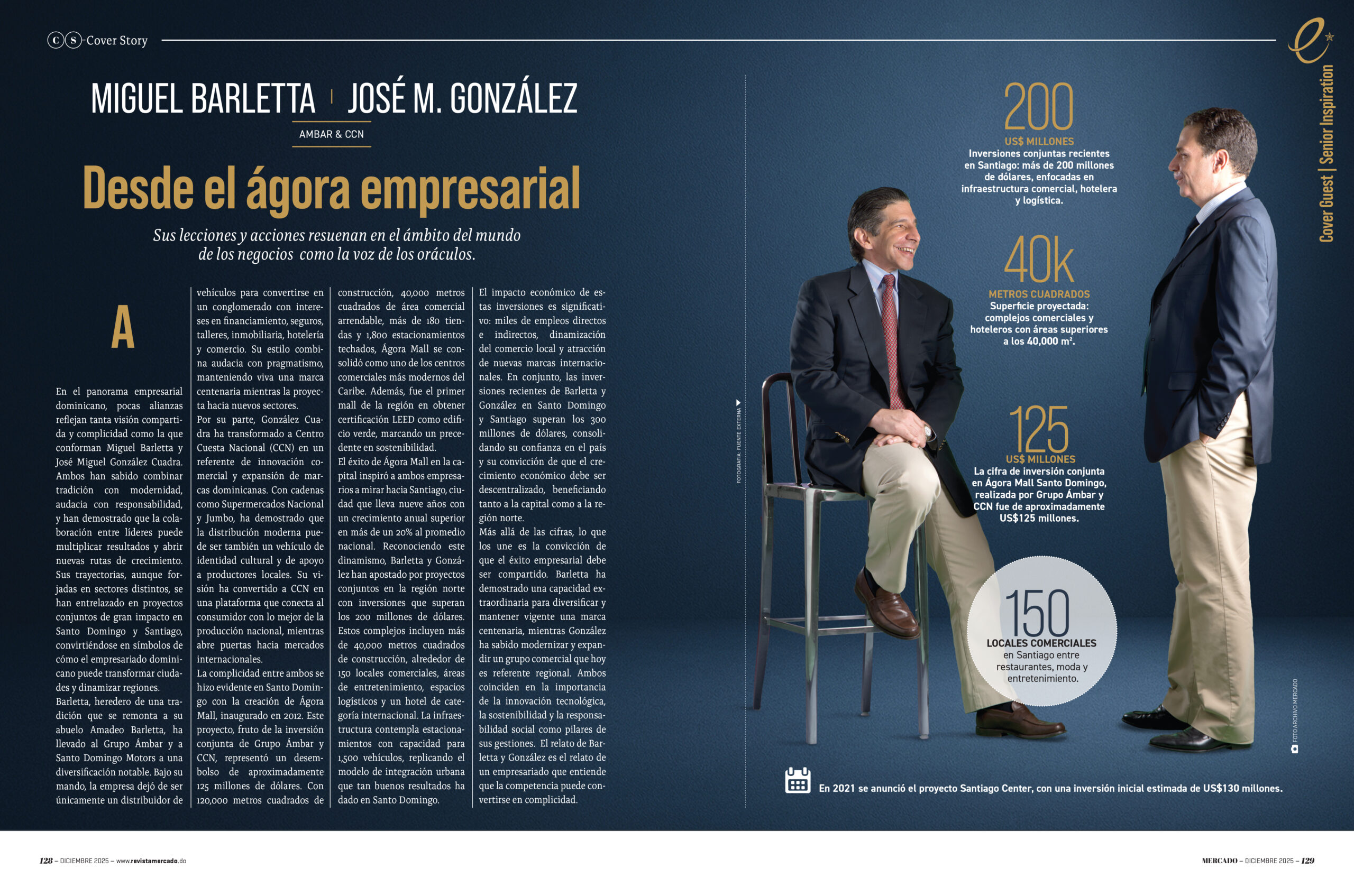 Miguel Barletta y José Miguel González Cuadra