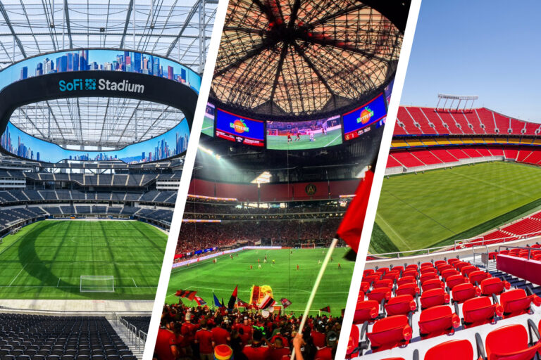Estos son los 11 estadios en Estados Unidos donde se disputará el Mundial de 2026