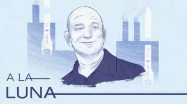 Jeff Bezos propone trasladar la industria contaminante al espacio para preservar la Tierra