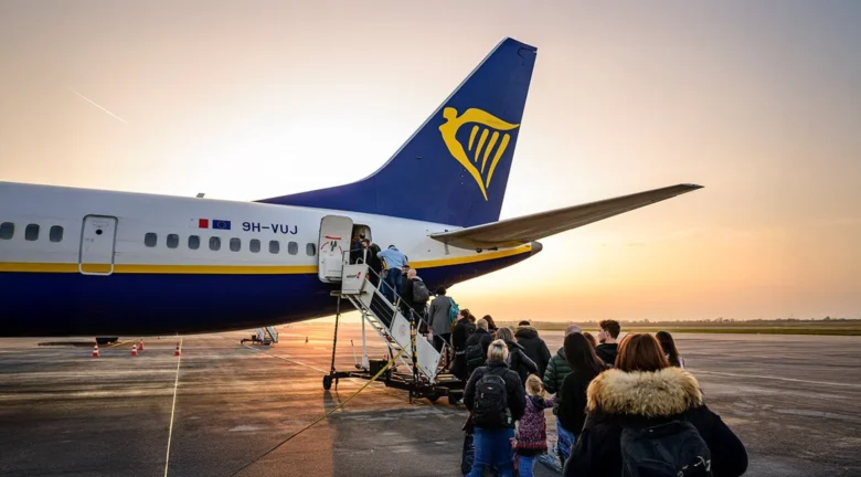 Ryanair bajo investigación por cobrar 8 libras a padres para sentarse con sus hijos