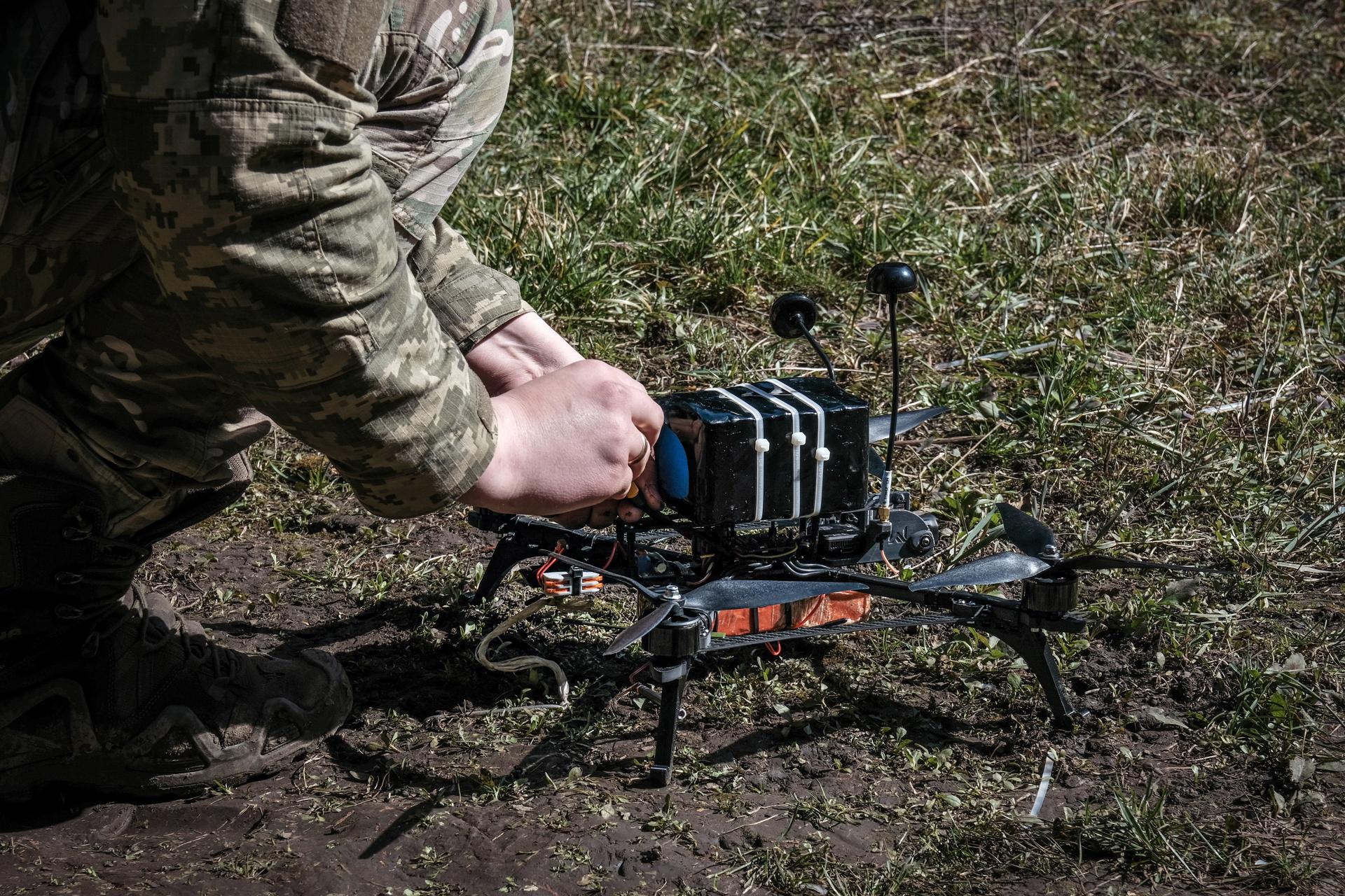Ucrania celebra su primer 'Día de las Fuerzas de Drones' para honrar su papel en la guerra