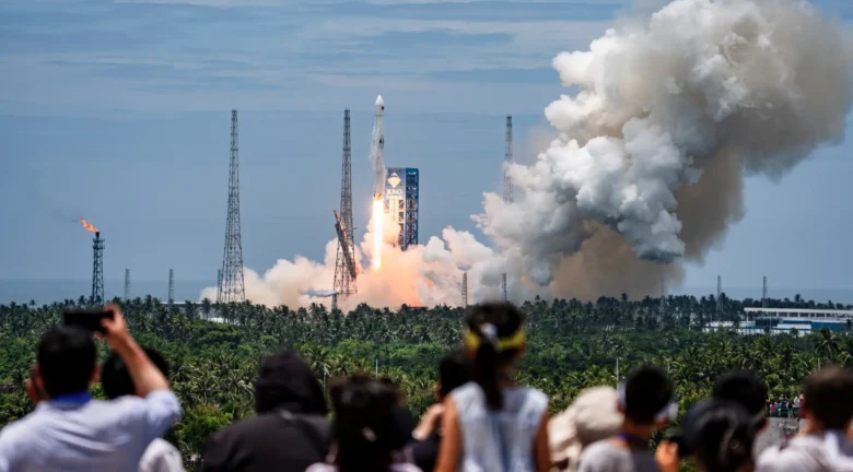 China recupera un cohete reutilizable y acelera la carrera espacial contra SpaceX