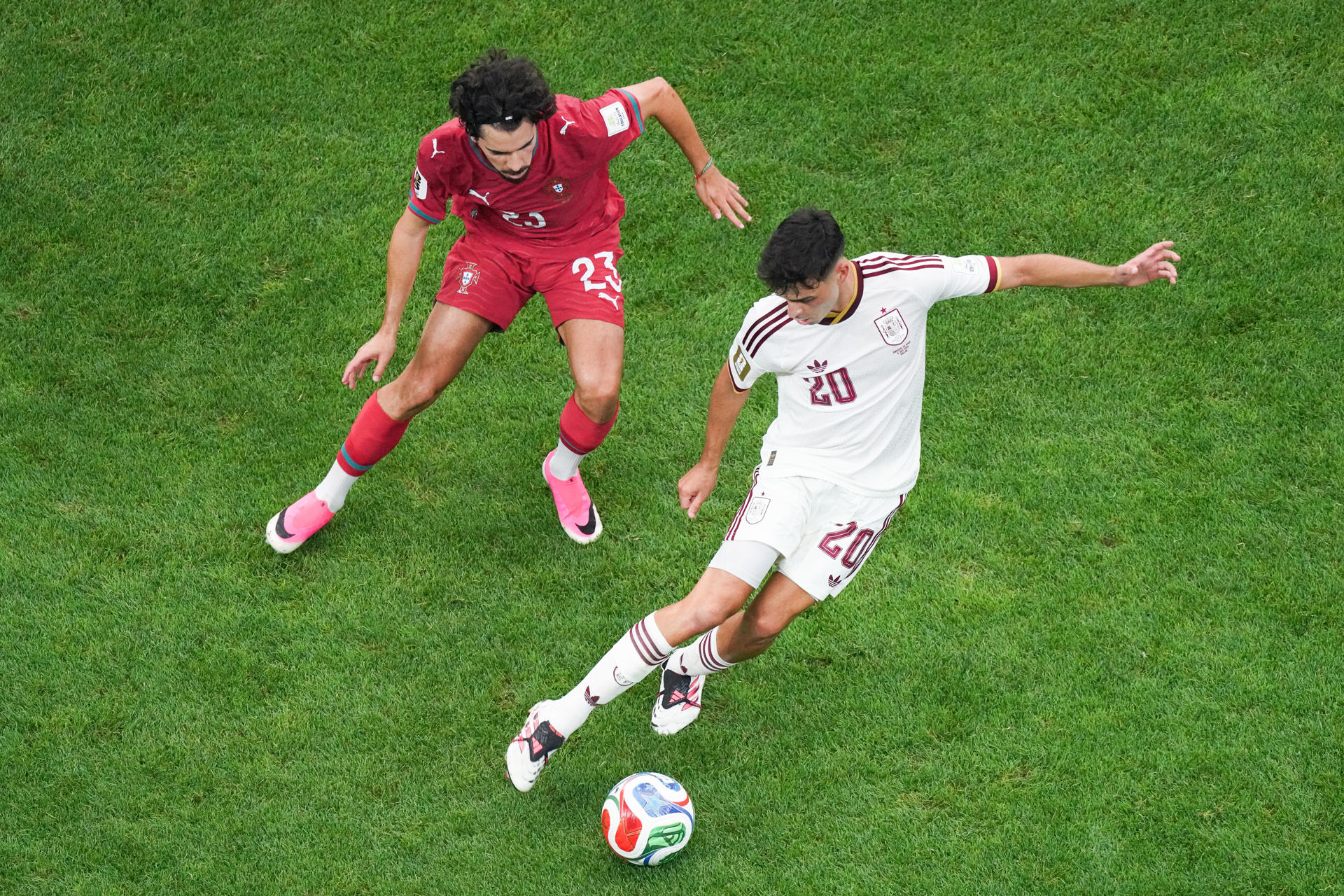 El España-Bélgica, en 5 focos