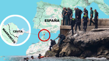 La tragedia migratoria en Ceuta deja 34 muertos tras una entrada masiva desde Marruecos