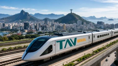 Construyen el tren bala más rápido de América Latina: Superará los 350 km/h en menos de dos horas