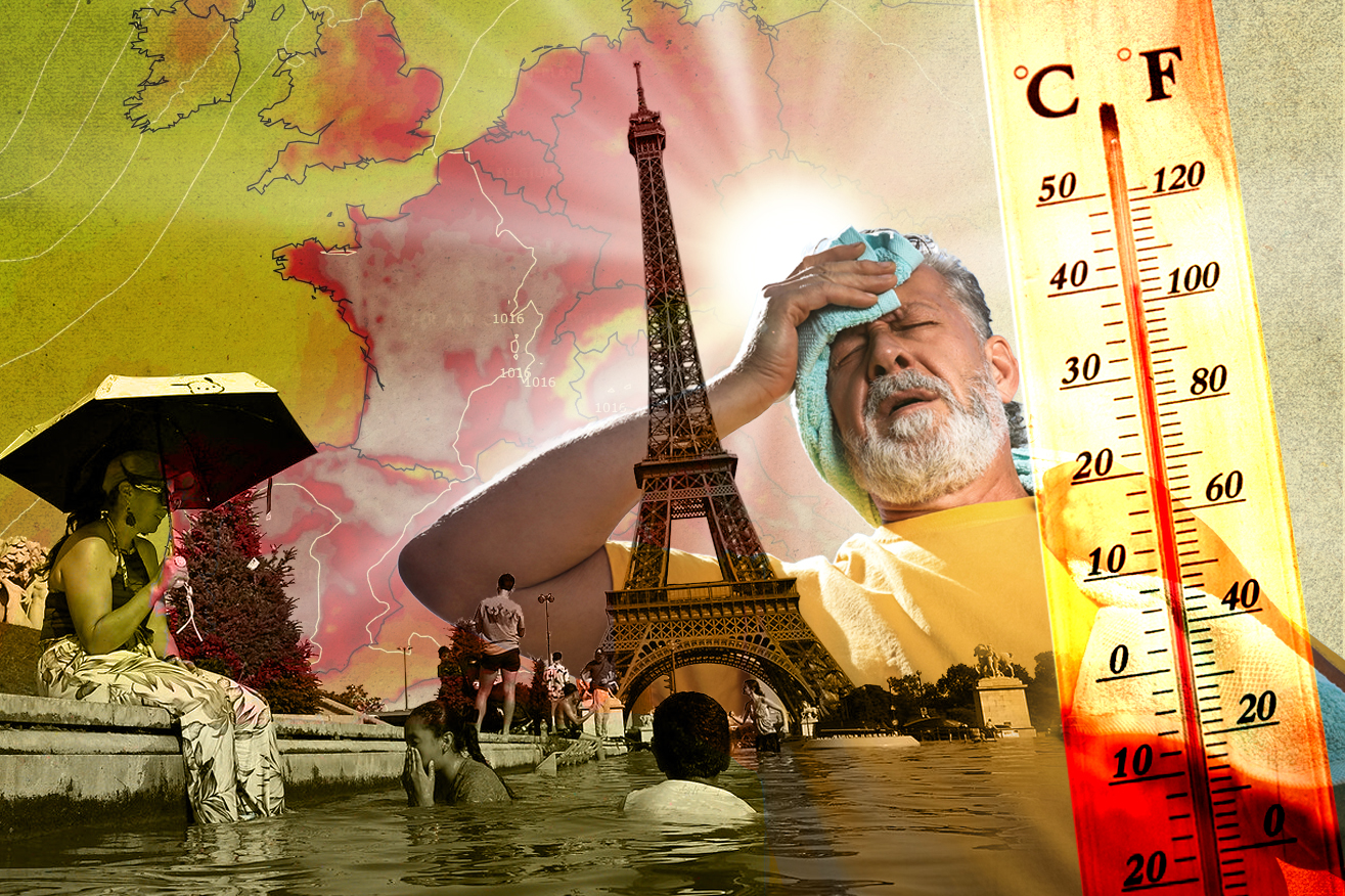 Francia registra más de 2,000 muertes extra durante la semana de la ola de calor, un 30 % más de lo habitual