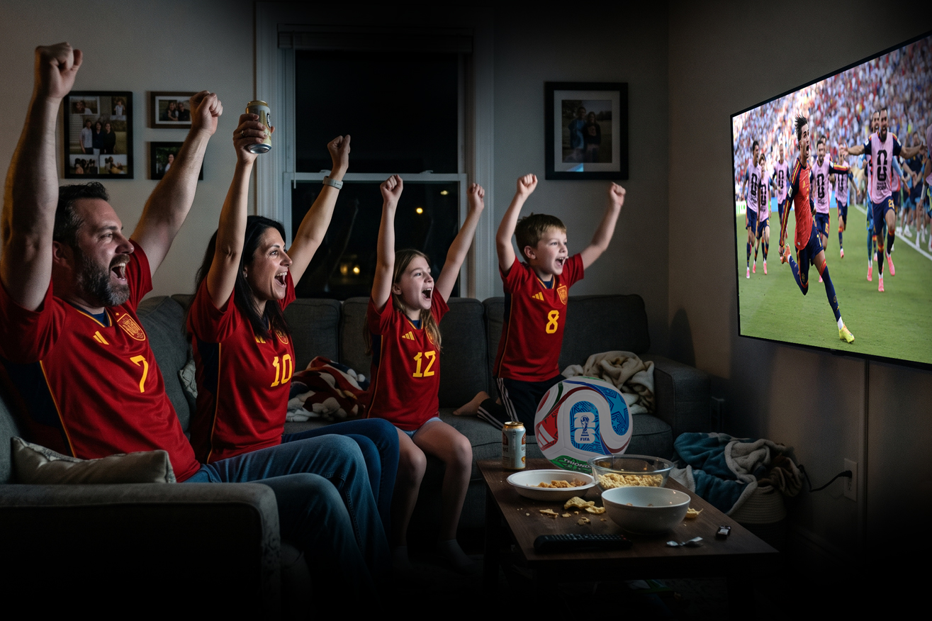 La final España-Argentina se convierte en la retransmisión más vista en la historia de la televisión de EE.UU.