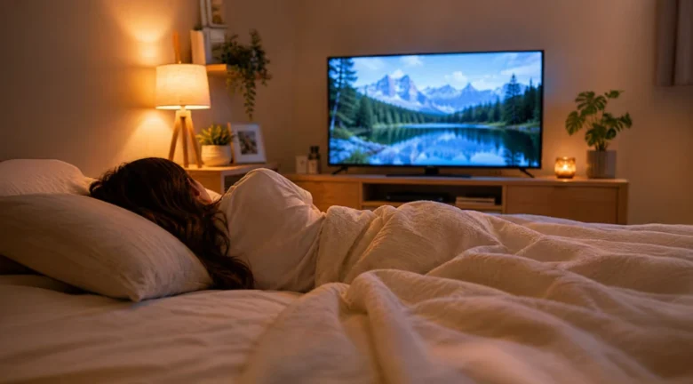 La razón por la que debes dejar de dormir con la televisión encedida