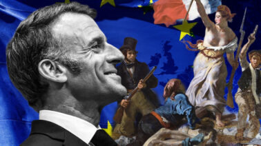 Macron afirma que Europa defenderá su libertad “al precio de la sangre”