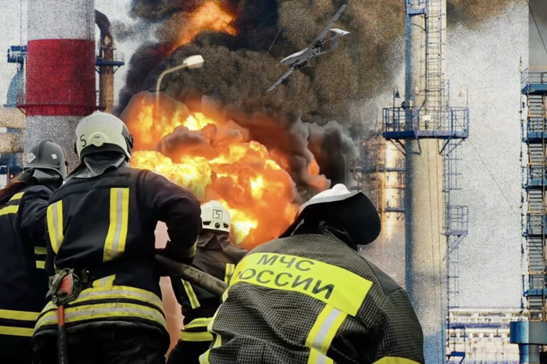 Ucrania ataca dos refinerías rusas y deja sin luz a 1,4 millones en Crimea