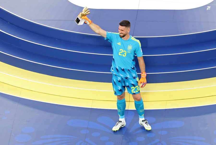 Unai Simon, mejor portero del Mundial