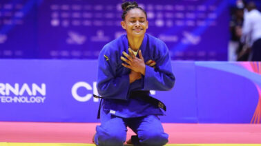 Ana Rosa García gana la primera medalla de oro para RD en judo en Santo Domingo 2026