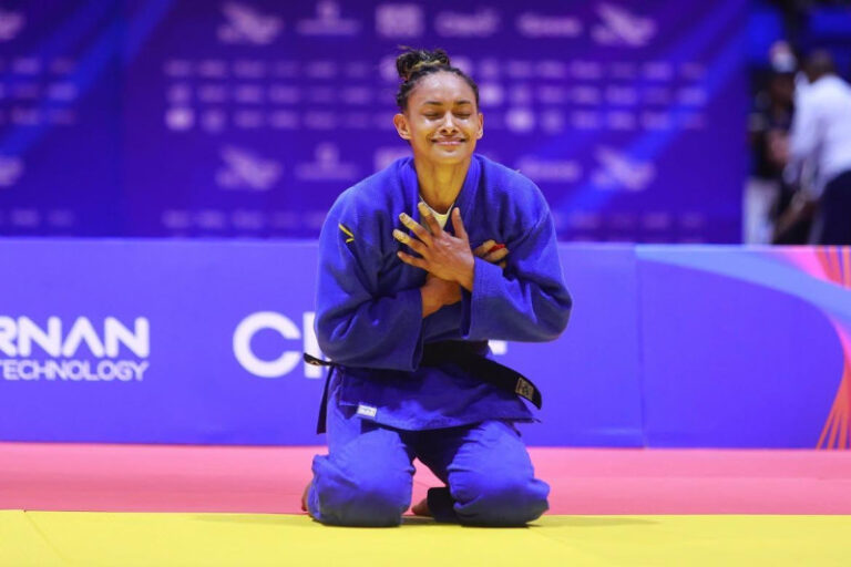 Ana Rosa García gana la primera medalla de oro para RD en judo en Santo Domingo 2026