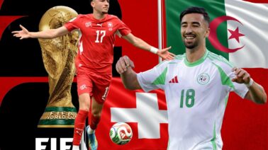 Duelo de intensidad entre Suiza y Argelia; con todo por ganar