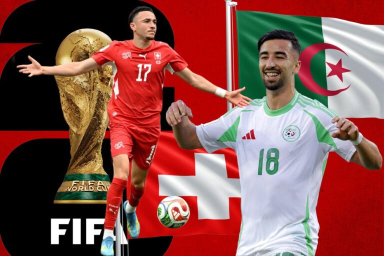 Duelo de intensidad entre Suiza y Argelia; con todo por ganar