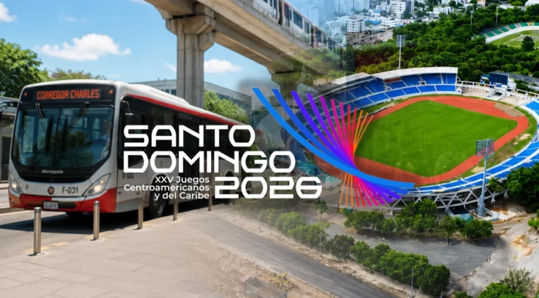¿Cómo funcionará el tránsito y el transporte durante los Juegos Centroamericanos Santo Domingo 2026?