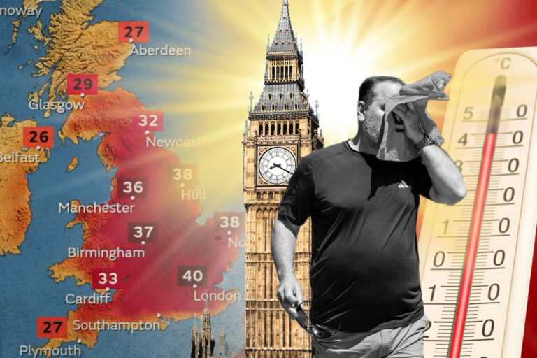 Reino Unido entra en alerta por calor extremo: esperan temperaturas de hasta 38 °C