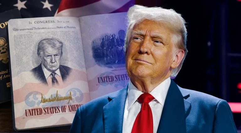 Alta demanda impulsa una nueva emisión del Patriot Passport con imagen de Donald Trump