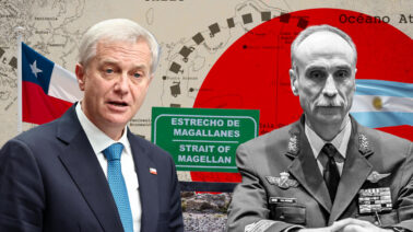 La frase de un jefe militar argentino que desató una crisis con Chile por el estrecho de Magallanes