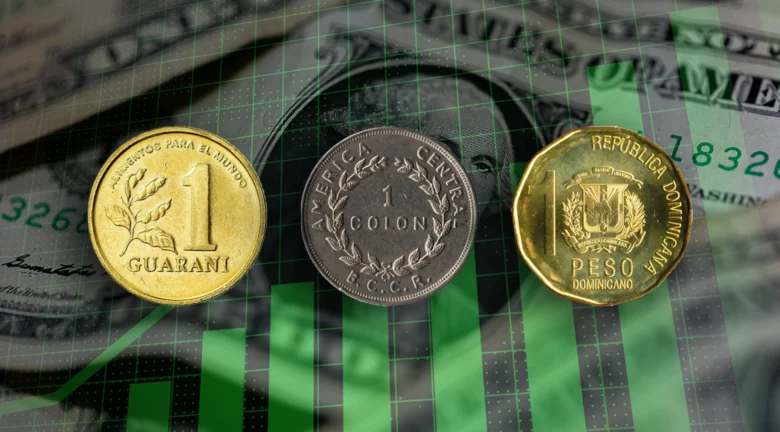 Monedas latinoamericanas emergentes que más suben frente al dólar en 2026