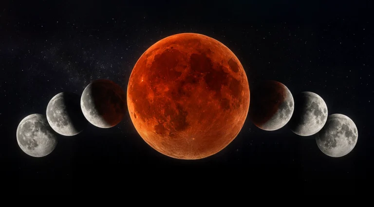 Eclipse lunar de agosto de 2026: ¿Qué ocurrió con la Luna y por qué se tiñó de rojo?