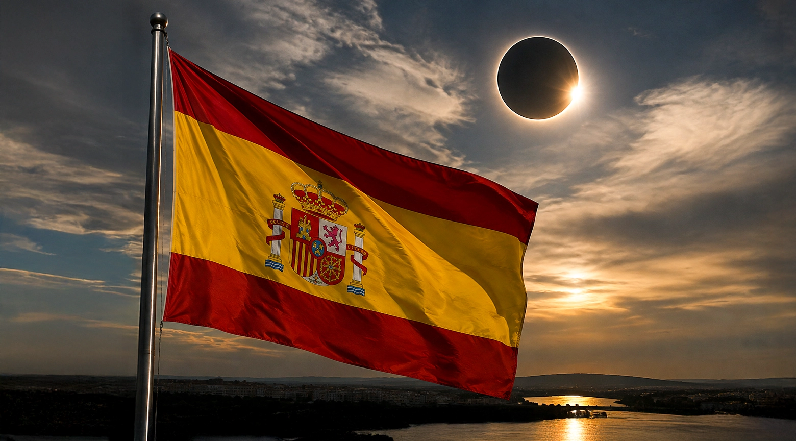 El eclipse solar impulsa el turismo en España con alta demanda en zonas de observación