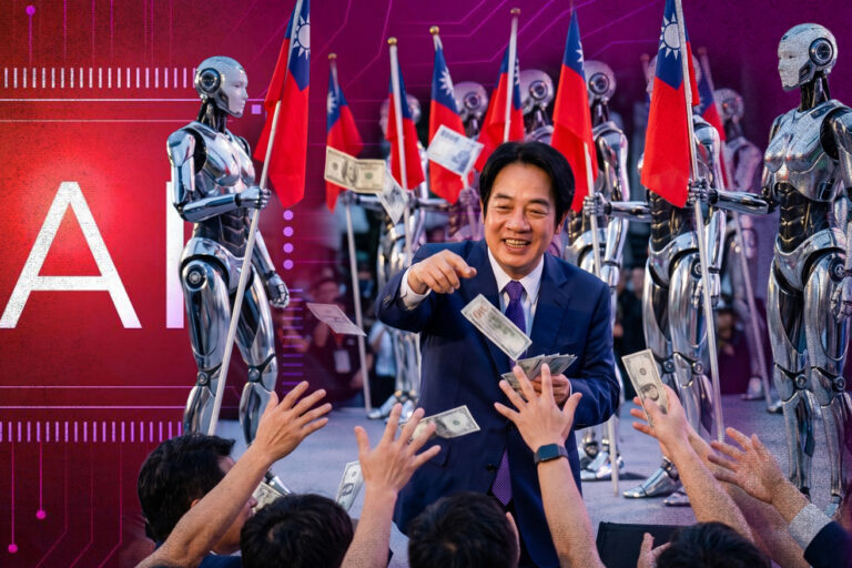 Taiwán propone entregar US$314 a cada ciudadano gracias al auge de la inteligencia artificial