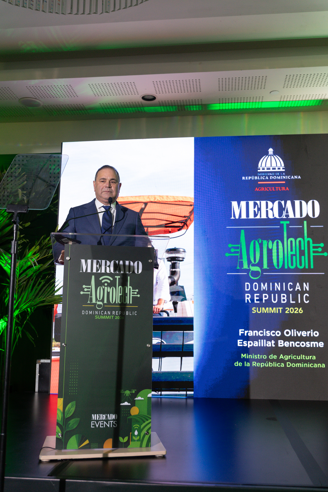 Francisco Oliverio Espaillat, ministro de Agricultura