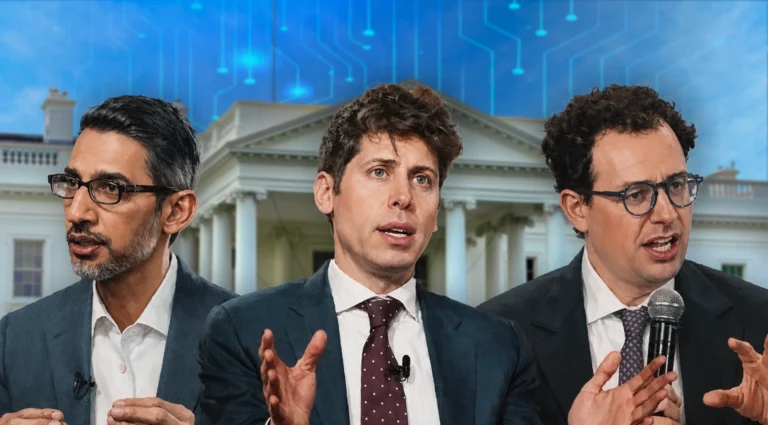 Frente a frente por el futuro de la IA: La Casa Blanca cita a OpenAI, Google y Anthropic para imponer límites