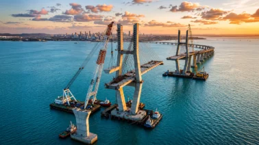 Hito de la ingeniería: Construyen el puente marítimo más largo de América Latina con 12.4 kilómetros de extensión